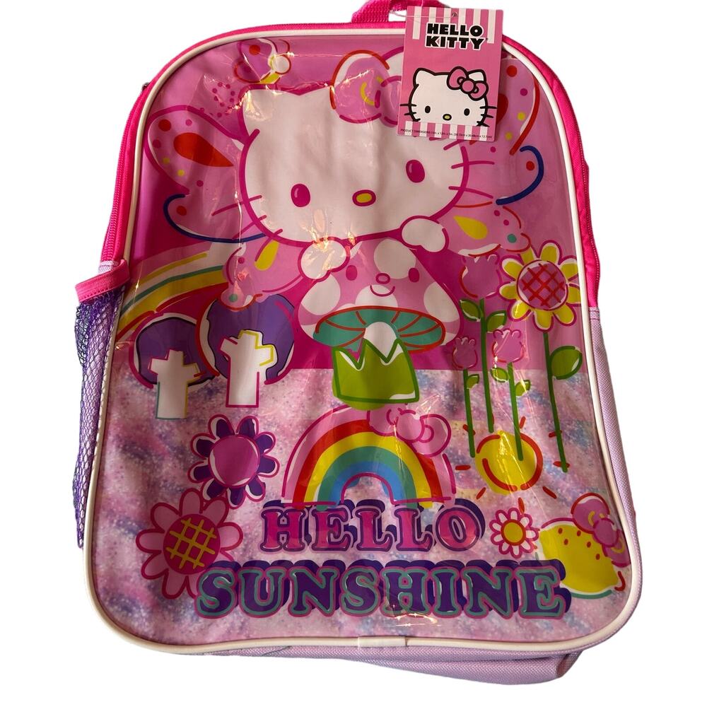 ♡ NWT HELLO KITTY CARTOON BACKPACK (NWT-0124)